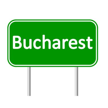 Bükreş yol işareti.