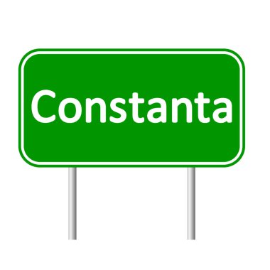 Köstence yol işareti.