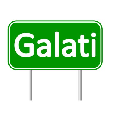 Galati yol işareti.