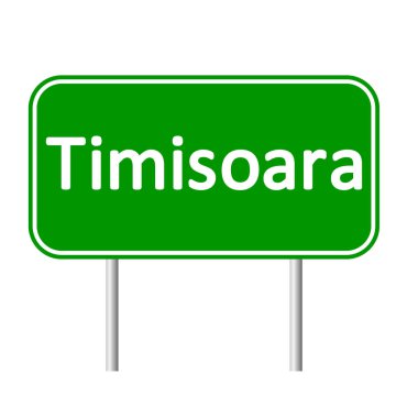 Timisoara yol işareti.