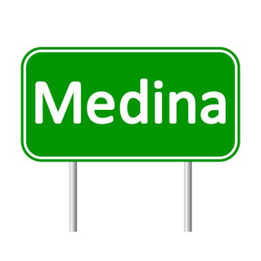 Medine yol işareti.