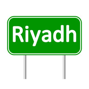 Riyad yol işareti.
