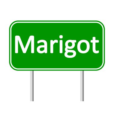Marigot yol işareti.