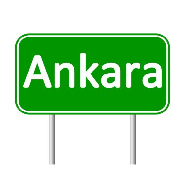 Ankara yol işareti.