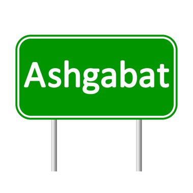 Aşkabat yol işareti.