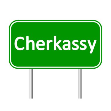 Cherkassy yol işareti.