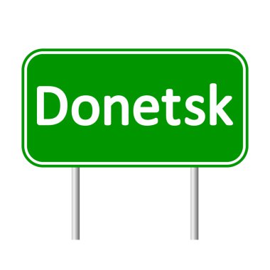 Donetsk yol işareti.
