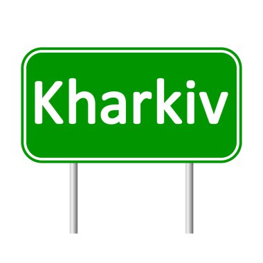 Kharkiv yol işareti.