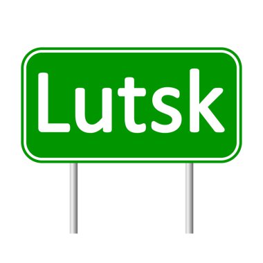 Lutsk yol işareti.