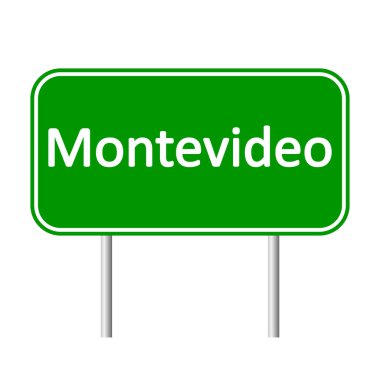 Montevideo yol levhası.