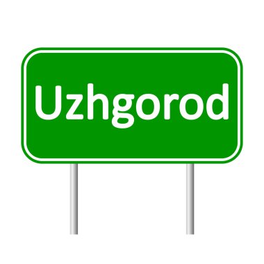 Uzhgorod yol işareti.