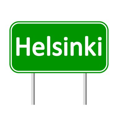 Helsinki yol işareti.