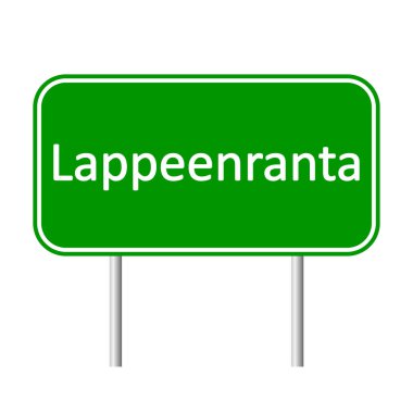 Lappeenranta yol işareti.