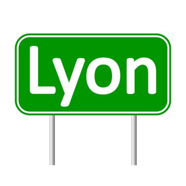 Lyon yol işareti.
