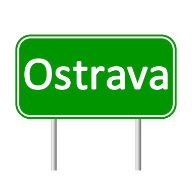 Ostrava yol işareti.