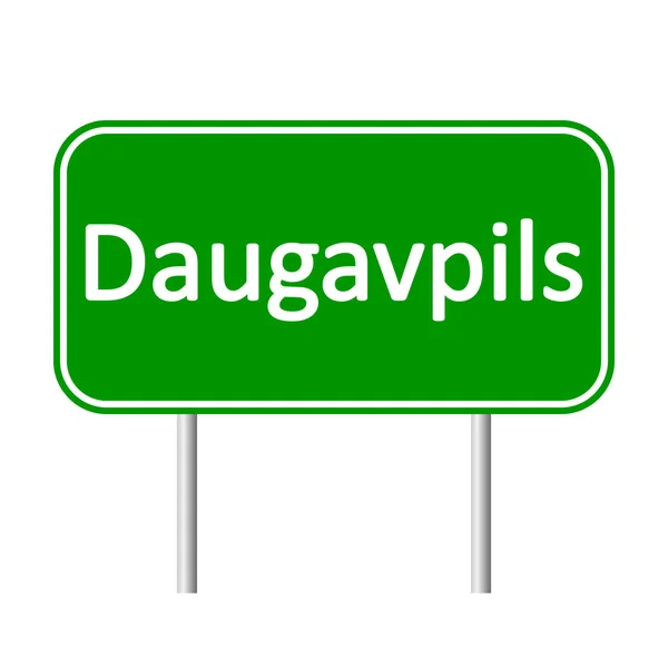 Даугавпилсский знак . — стоковый вектор