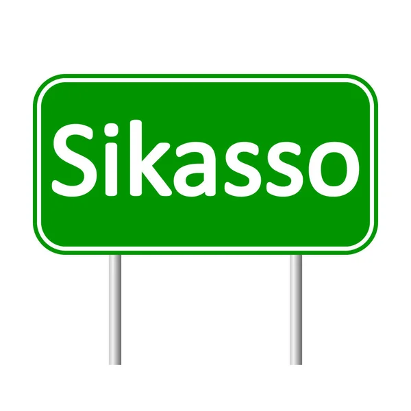 Panneau Sikasso . — Image vectorielle