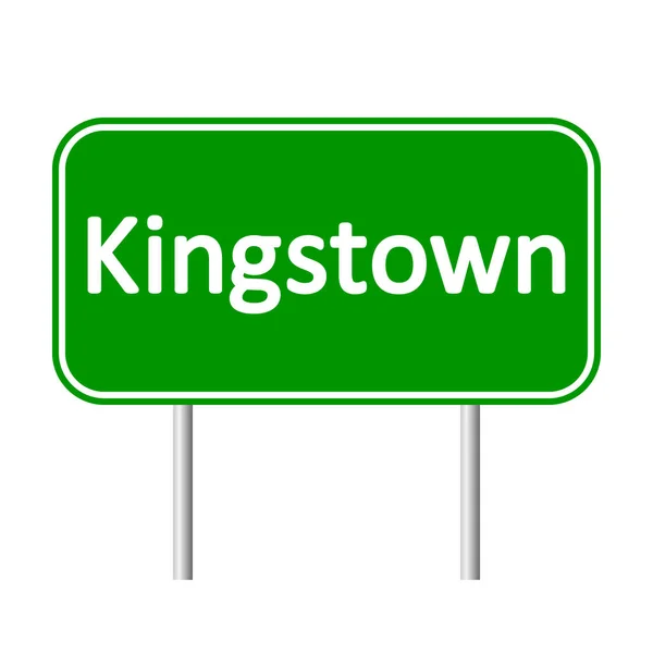 Señal de Kingstown . — Vector de stock