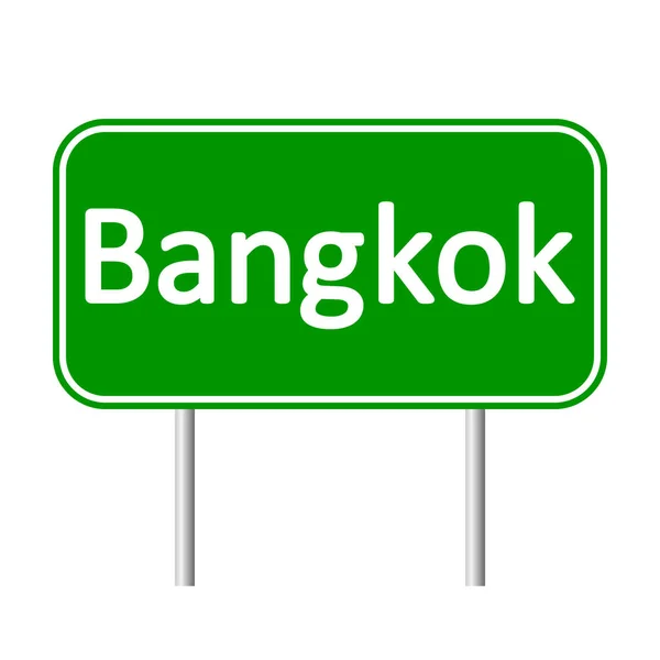 Bangkok verkeersbord. — Stockvector