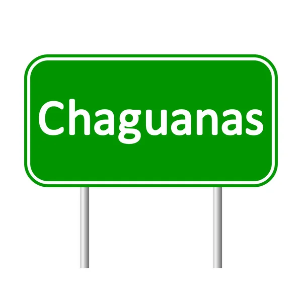 Дорожный знак Чагуанас . — стоковый вектор