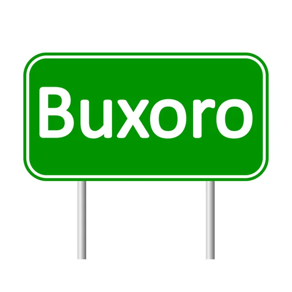 Buxoro verkeersbord. — Stockvector