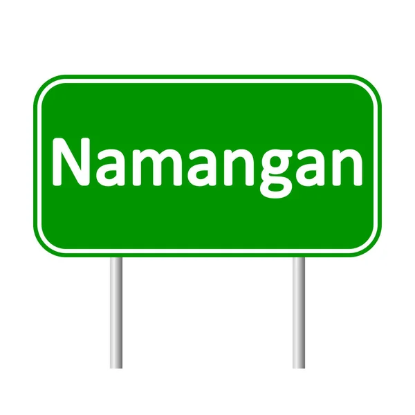 Ναμανγκάν πινακίδα. — Διανυσματικό Αρχείο
