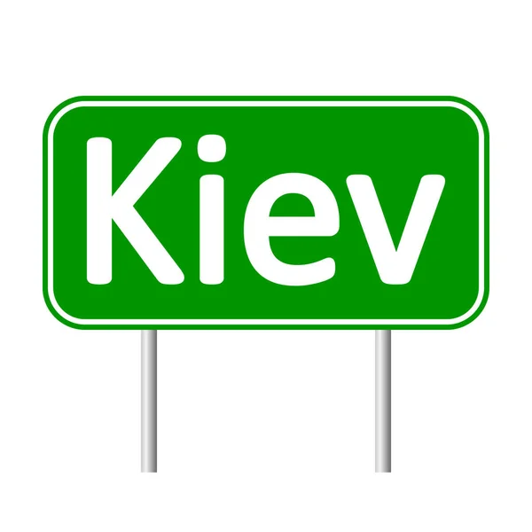 Kiev road sign. — Stock Vector