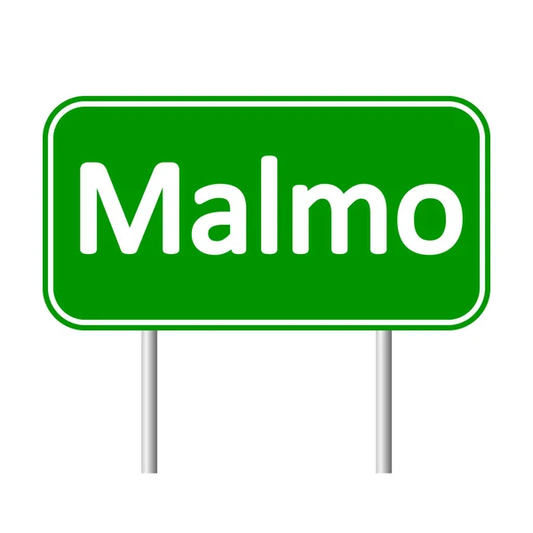 Malmö útjelzési. — Stock Vector