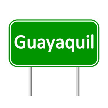 Guayaquil yol işareti.