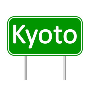 Kyoto yol işareti.