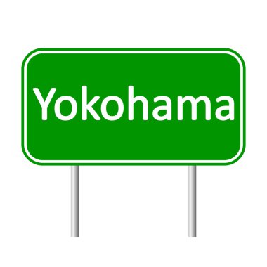 Yokohama yol işareti.