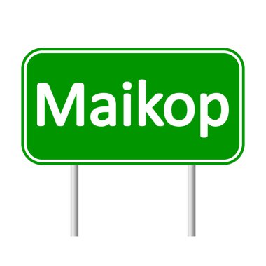 Maykop yol işareti.