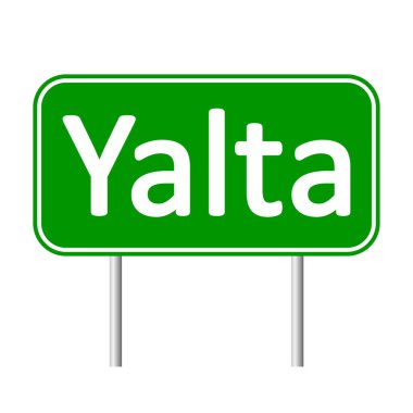 Yalta yol işareti.