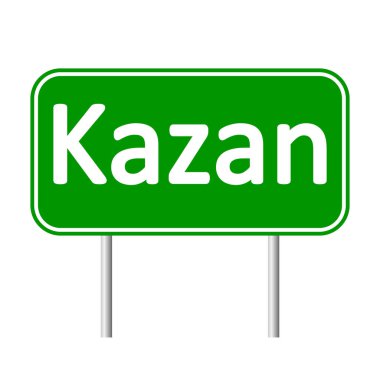 Kazan yol işareti.