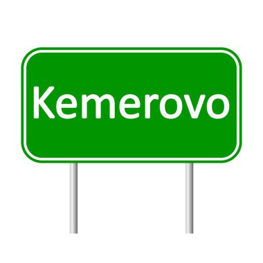 Kemerovo yol işareti.