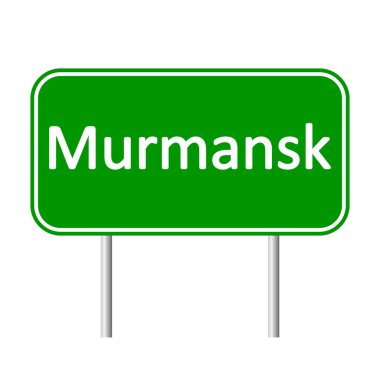 Murmansk yol işareti.
