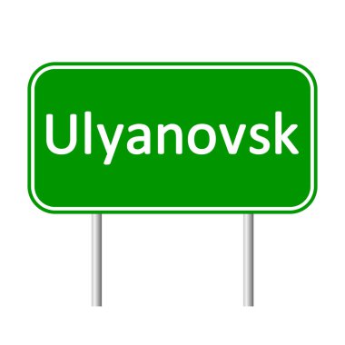 Ulyanovsk yol işareti.