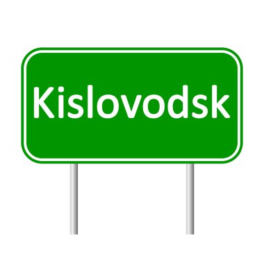 Kislovodsk yol işareti.