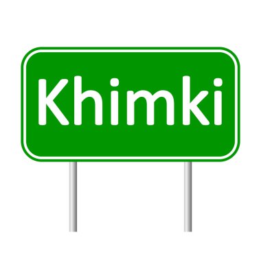 Khimki yol işareti.