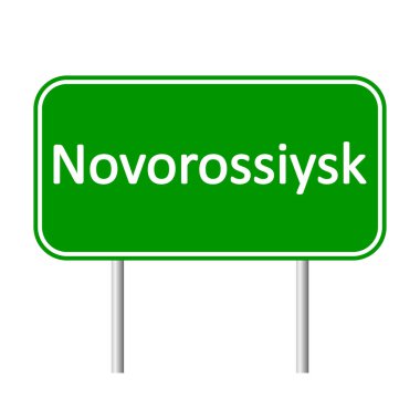 Novorossiysk yol işareti.