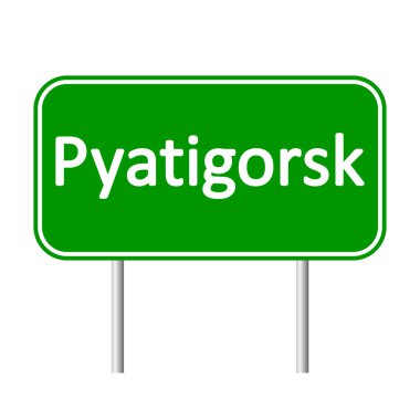 Pyatigorsk yol işareti.