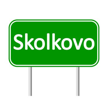 Skolkovo yol işareti.