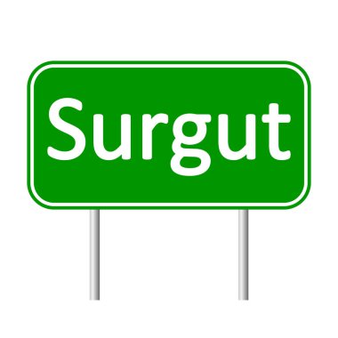 Surgut yol işareti.