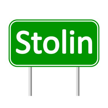 Stolin yol işareti.