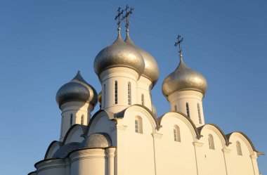 Vologda batımında Sophia Katedrali.