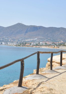 Cretan sahil deniz çit.