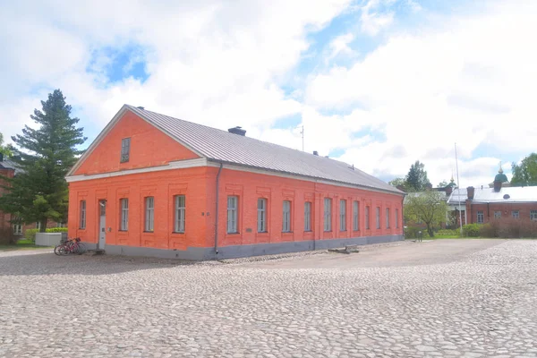 Edifício velho em lappeenranta . — Fotografia de Stock