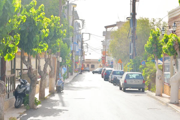 Calle en Hersonissos . —  Fotos de Stock