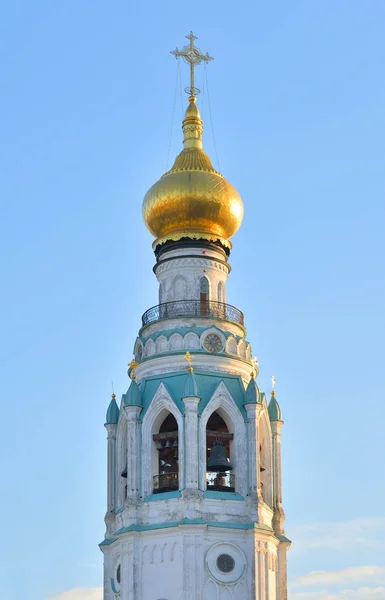 Bell tower Sophia Cathedral ve městě Vologda. — Stock fotografie