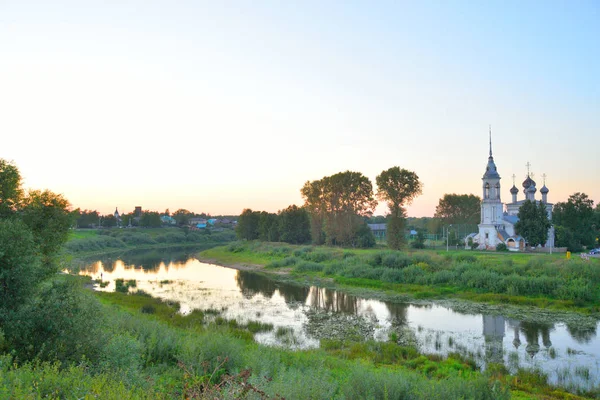 Ποταμός Βόλογκντα Ρωσίας. — Φωτογραφία Αρχείου